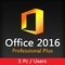 LIFETIME VALIDITY OFFICE 2016 PROFESSIONAL PLUS RETAIL KEY 5 PC LICENSE