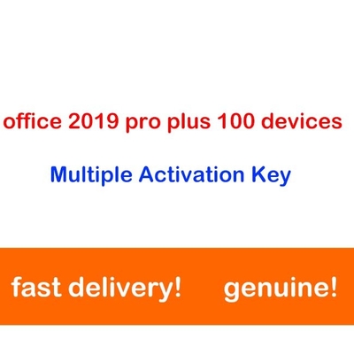 Genuine 100% Office 2019 License Key Multiple Activation Product