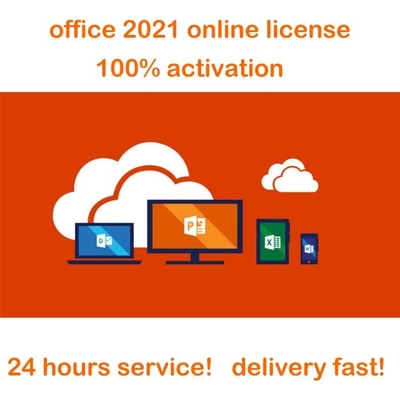 32 chave 2021 da licença do volume da ativação 1pc de 64Bit Microsoft Office