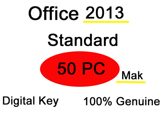 50 entrega imediata da chave da licença do escritório 2013 do PC, chave 2013 do produto de  Access da vida