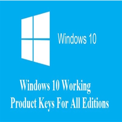 Código atualizável da ativação da casa de 64Bit Windows 10, X32 chave do produto da ativação da vitória 10